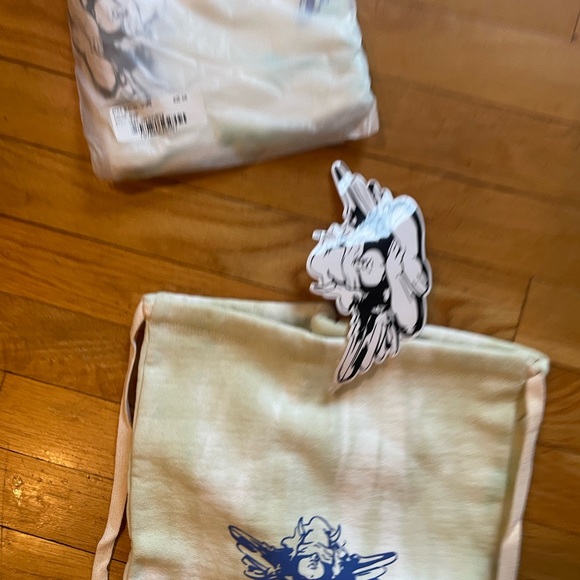 NWT Boys Lie Revolve Tie Dye Drawstring backpack/tote - Picture 6 of 8